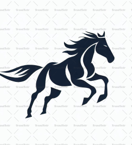 Galoppierendes Pferd